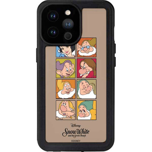 Disney Snow White Character Portraits iPhone 14 Pro Max Waterproof Case