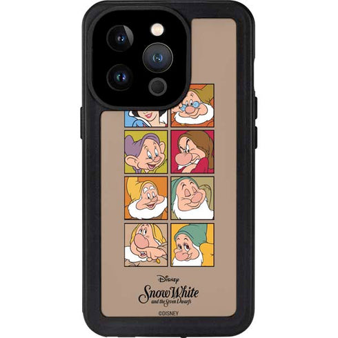 Disney Snow White Character Portraits iPhone 14 Pro Waterproof Case