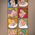 Disney Snow White Character Portraits iPhone X Skin