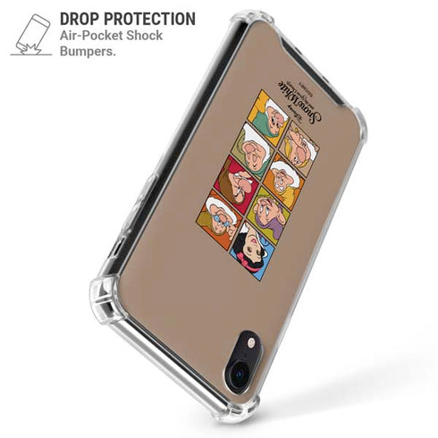 Disney Snow White Character Portraits iPhone XR Clear Case