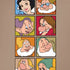 Disney Snow White Character Portraits iPhone XS Pro Case