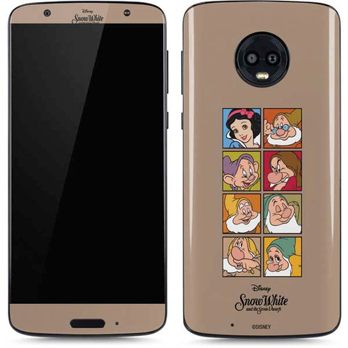 Disney Snow White Character Portraits Moto G6 Skin