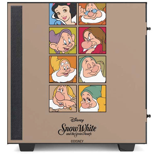 Disney Snow White Character Portraits NZXT H510 Compact ATX Mid-Tower Case Skin