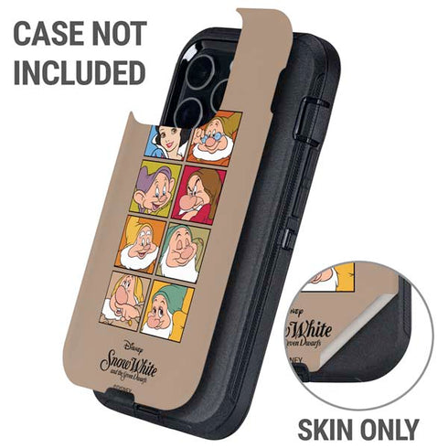 Disney Snow White Character Portraits Otterbox Defender iPhone Skin