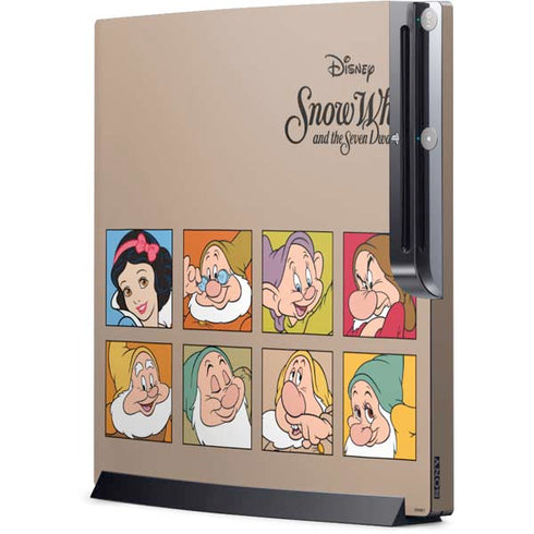 Disney Snow White Character Portraits Playstation 3 & PS3 Slim Skin