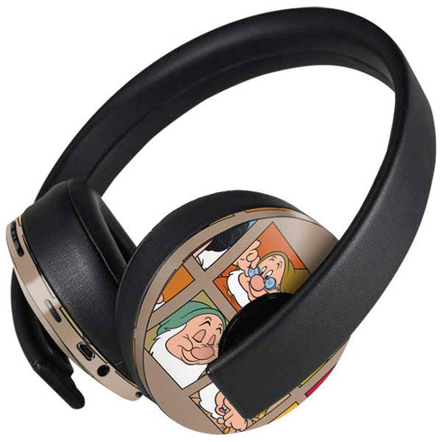 Disney Snow White Character Portraits PlayStation 4 Gold Wireless Headset Skin