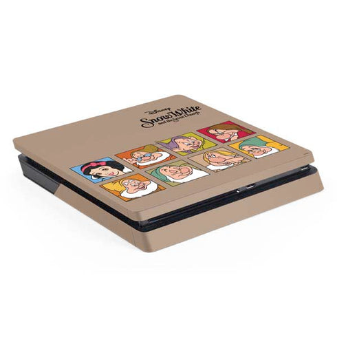 Disney Snow White Character Portraits PS4 Slim Skin