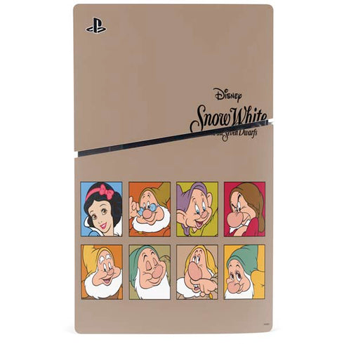 Disney Snow White Character Portraits PS5 Slim Disk Bundle Skin