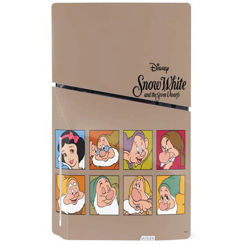 Disney Snow White Character Portraits PS5 Slim Disk Bundle Skin