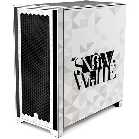Disney Princess Snow White Chromatic Corsair 4000D Tempered Glass Mid-Tower ATX Case Skin
