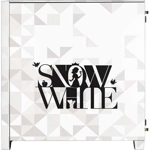 Disney Princess Snow White Chromatic Corsair 4000D Tempered Glass Mid-Tower ATX Case Skin