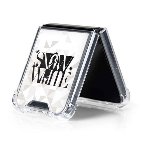 Disney Princess Snow White Chromatic Galaxy Z Flip5 5G Clear Case