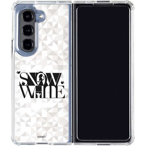Disney Princess Snow White Chromatic Galaxy Z Fold5 5G Clear Case