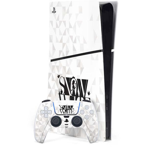 Disney Princess Snow White Chromatic PS5 Slim Digital Edition Bundle Skin