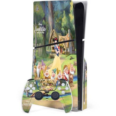 Disney Snow White Classic Cover PS5 Slim Disk Bundle Skin