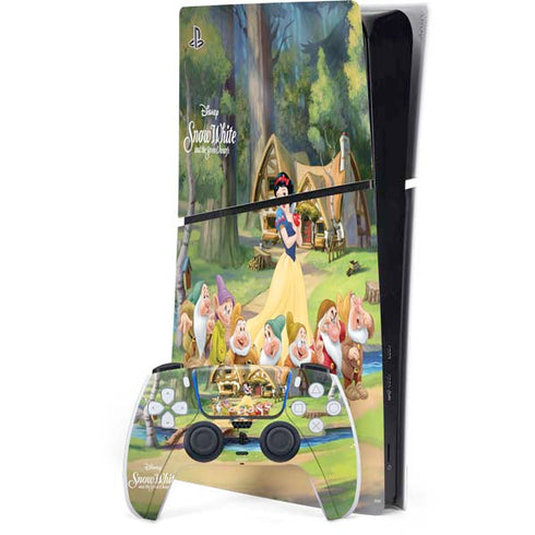 Disney Snow White Classic Cover PS5 Slim Digital Edition Console Skin