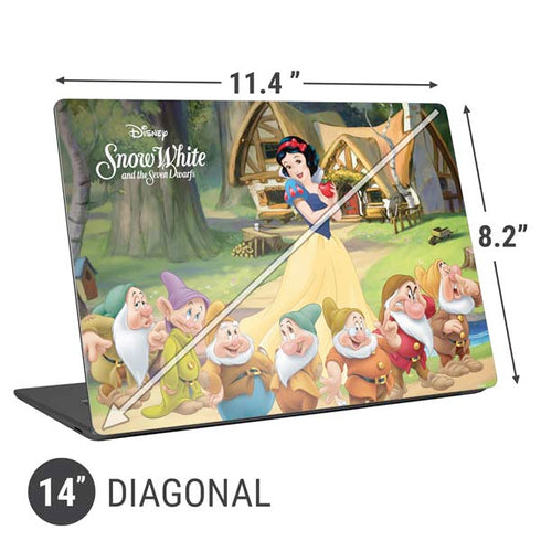 Disney Snow White Classic Cover Universal Laptop 14in (11.4 x 8.2in) Skin