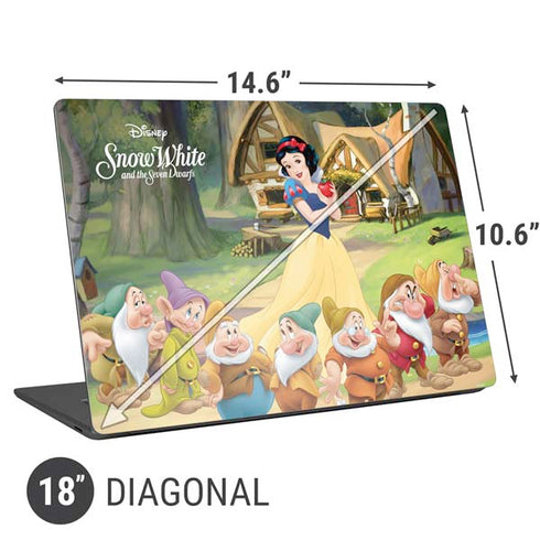 Disney Snow White Classic Cover Universal Laptop 18in (14.6 x 10.6in) Skin
