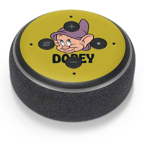 Disney Snow White Dopey Dwarf Amazon Echo Dot Skin