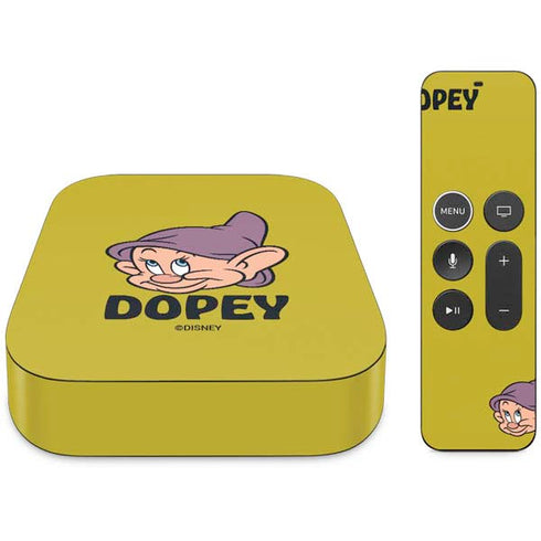 Disney Snow White Dopey Dwarf Apple TV Skin