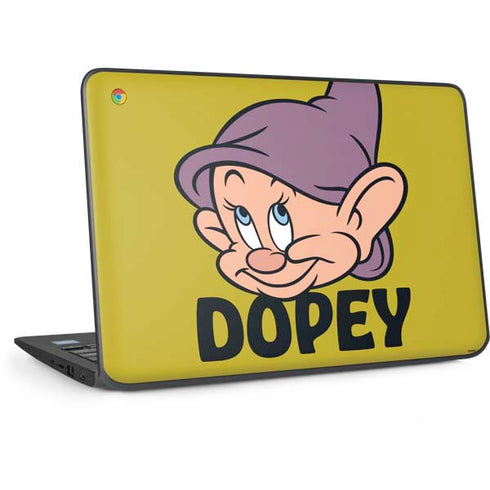 Disney Snow White Dopey Dwarf HP Chromebook Skin
