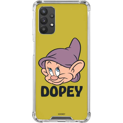 Disney Snow White Dopey Dwarf Galaxy A32 5G Clear Case
