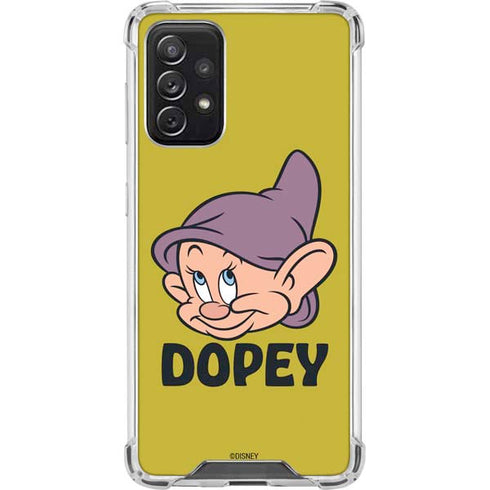 Disney Snow White Dopey Dwarf Galaxy A72 5G Clear Case