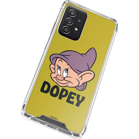 Disney Snow White Dopey Dwarf Galaxy A72 5G Clear Case