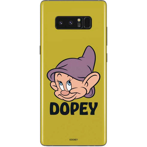 Disney Snow White Dopey Dwarf Galaxy Note 8 Skin
