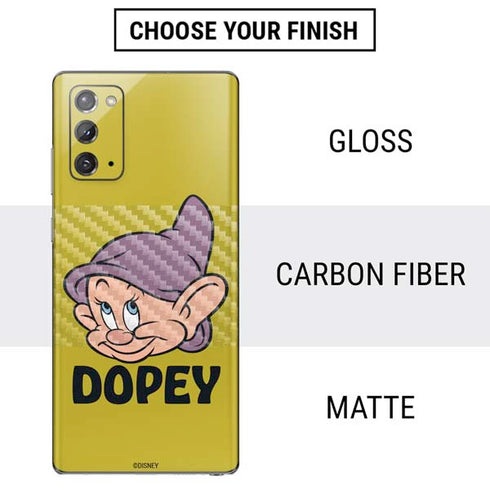 Disney Snow White Dopey Dwarf Galaxy Note20 5G Skin