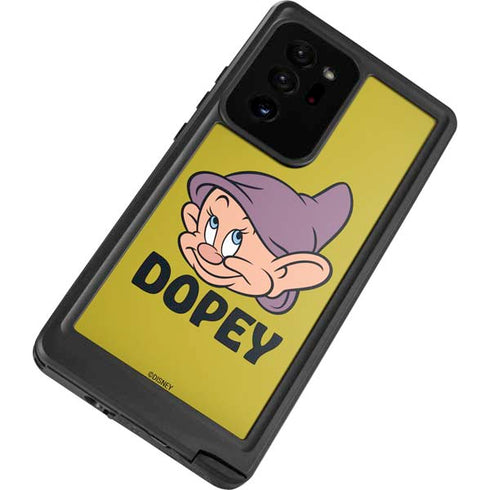 Disney Snow White Dopey Dwarf Galaxy Note20 Ultra 5G Waterproof Case