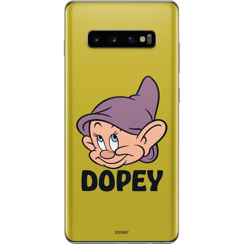 Disney Snow White Dopey Dwarf Galaxy S10 Plus Skin