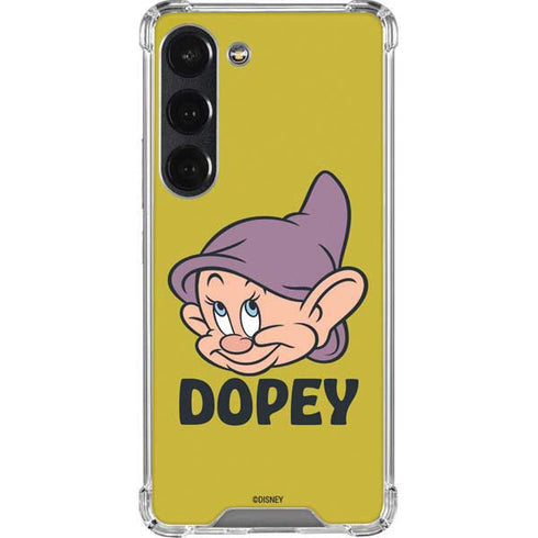Disney Snow White Dopey Dwarf Galaxy S23 Clear Case