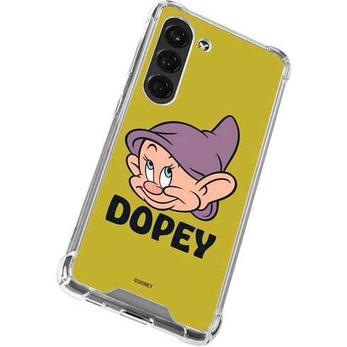 Disney Snow White Dopey Dwarf Galaxy S23 Clear Case