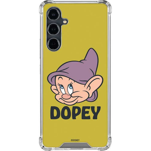 Disney Snow White Dopey Dwarf Galaxy S23 FE Clear Case