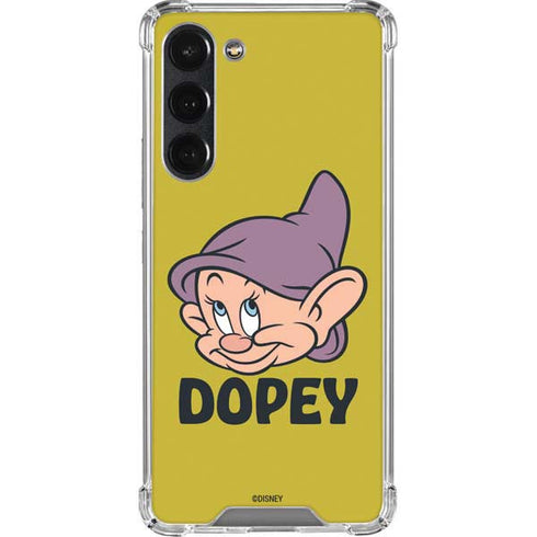 Disney Snow White Dopey Dwarf Galaxy S23 Plus Clear Case