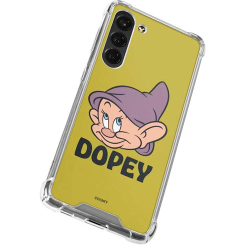 Disney Snow White Dopey Dwarf Galaxy S23 Plus Clear Case