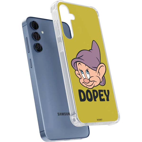 Disney Snow White Dopey Dwarf Galaxy S24 Clear Case