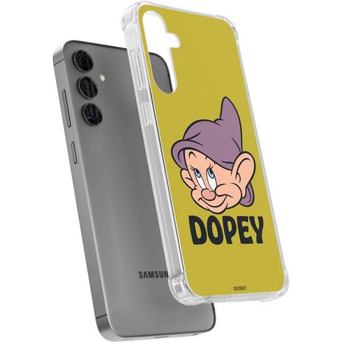 Disney Snow White Dopey Dwarf Galaxy S24 Plus Clear Case