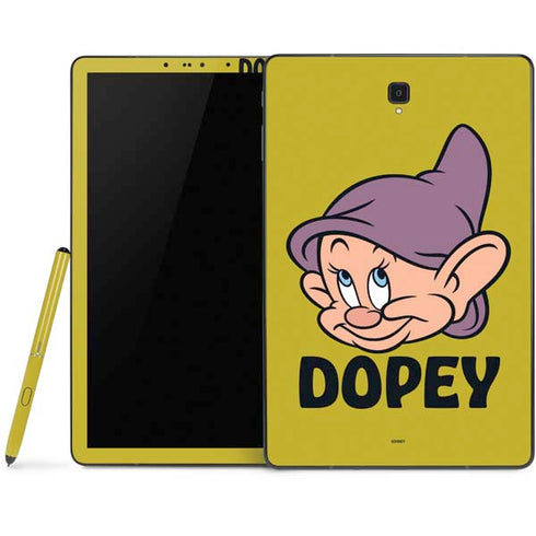 Disney Snow White Dopey Dwarf Samsung Galaxy Tab Skin