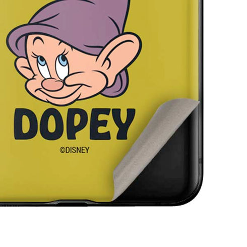 Disney Snow White Dopey Dwarf Galaxy Z Flip Skin