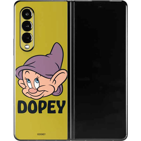 Disney Snow White Dopey Dwarf Galaxy Z Fold3 5G Skin