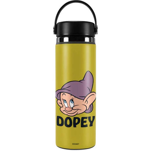 Disney Snow White Dopey Dwarf Hydro Flask 20oz Wide Mouth Skin