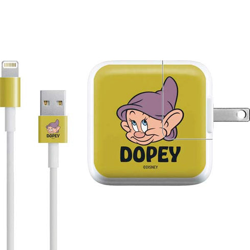Disney Snow White Dopey Dwarf iPad Charger (10W USB) Skin