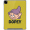Disney Snow White Dopey Dwarf iPad Pro 12.9in (2020) Clear Case