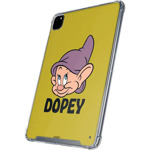 Disney Snow White Dopey Dwarf iPad Pro 12.9in (2020) Clear Case