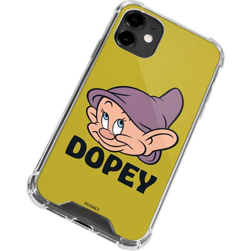 Disney Snow White Dopey Dwarf iPhone 12 Clear Case