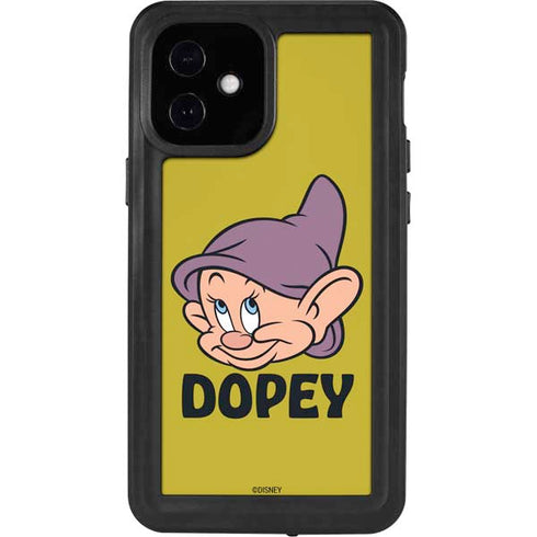 Disney Snow White Dopey Dwarf iPhone 12 Mini Waterproof Case
