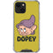 Disney Snow White Dopey Dwarf iPhone 14 Plus Clear Case