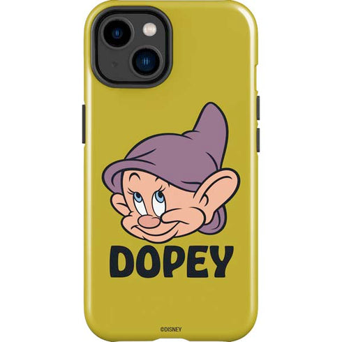 Disney Snow White Dopey Dwarf iPhone 14 Plus Impact Case